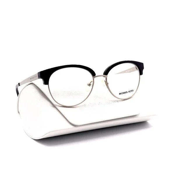 MICHAEL KORS EYEGLASSES FRAME MK3013 ANOUK 1142 BLACK/SILVER - Picture 6 of 6